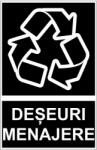  Sticker indicator Deseuri menajere