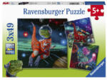 Ravensburger Ravensburger: Puzzle 3x49 db - Galaktikus dinoszauruszok (05127)