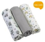 BabyOno Комплект меки пелени Babyono - Сиви (5901435407950) - ozone