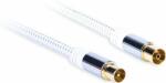 Acoustique Quality Premium PV30015 1, 5 m Alb Cablu Hi-Fi coaxial (PV30015)