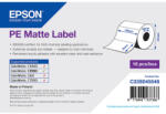 Epson matt, műanyag (PE) etikett címke, 102*76 mm, 365 címke/tekercs (rendelési egység 18 tekercs/doboz) (C33S045548) - dunasp