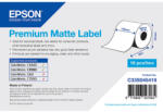 Epson prémium matt papír, folyamatos címke, 102 mm * 35 méter (rendelési egység 18 tekercs/doboz) (C33S045419) - dunasp