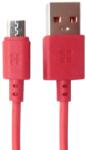  Cablu date si incarcare Promate MicroCord-2 USB A la microUSB rosu, 2 m lungime