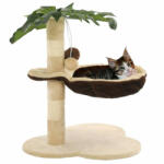 vidaXL Ansamblu pisici cu stâlpi funie sisal, 50 cm, bej și maro (170595) - izocor