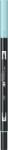 Tombow Marker caligrafic 2 in 1, ABT Dual Brush Pen, aqua Tombow ABT-401 (ABT-401)