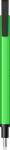 Tombow Radiera Mono Zero Neon Green, tip creion, retractabila, cu varf rotund, Tombow EH-KUR63 (EH-KUR63)