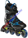 K2 FIT 84 Speed Boa black/blue/yellow görkorcsolya