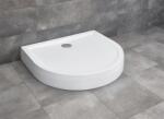 Radaway Cadita de dus forma U, acrilica, Radaway Delos P cu panou detasabil 4Z19150-03N (4Z19150-03N)
