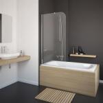 Radaway Paravan pentru cada de baie, Radaway Torrenta PNJ II 1201101-101R (1201101-101R)
