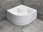 Radaway Cadita de dus semirotunda adanca, acrilica, Radaway Indos A SIA9090-01 (SIA9090-01)