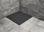 Radaway Cadita de dus patrata, marmura compozit, Radaway Kyntos C antracit HKC9090-64, HKA-01 (HKC9090-64, HKA-01)