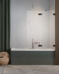 Radaway Paravan pentru cada de baie, Radaway Essenza Pro Black PND II 10102140-54-01L (10102140-54-01L)