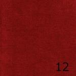  ALFA 12 - piros, puha felületű, magas kopásállóságú bútorszövet