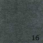  ALFA 16 - sötétszürke, puha felületű, magas kopásállóságú bútorszövet