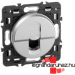 Legrand Céliane 1xRJ45 Cat. 6 UTP csatlakozóaljzat, titánium CT067344-CS (CT067344-CS)