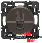 Legrand Céliane 2xRJ45 Cat. 6 FTP csatlakozóaljzat, grafit CG2X067345-CS (CG2X067345-CS)