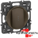 Legrand Céliane váltókapcsoló 10 AX jelzőfénnyel, grafit CG067001JF-CS (CG067001JF-CS)