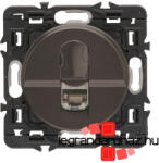 Legrand Céliane 2xRJ45 Cat. 6 STP csatlakozóaljzat, grafit CG2X067396-CS (CG2X067396-CS)