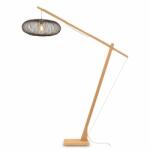 IT'S ABOUT ROMI Lampadar eco din bambus Cango L natur/ negru, 60x25cm (CANGO/F/MB/6025/B)