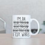 Gravolo Cana alba I m an electrician, I cut wires (614524827120)