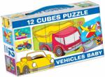 Dohány Cuburi de poveşti Vehicule Dohány 12 bucăţi (DH60204) Puzzle