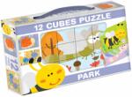 Dohány Cuburi de poveşti Parc cu animale Dohány 12 bucăţi (DH60205) Puzzle