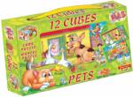 Dohány Cuburi cu poveşti Animale de casă Dohány 12 piese (DH60216) Puzzle