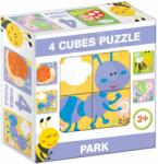 Dohány Cuburi cu poveşti Insecte Dohány 4 bucăţi de la 24 luni (DH59905) Puzzle