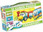 Dohány Cuburi de poveşti Autovehicule Dohány 12 buc (DH60203) Puzzle