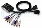 ATEN KVM суич ATEN CS682 - 4x USB A, 2x DVI, 4x 3.5mm jack (ATEN-CS682-AT) - Allstore