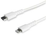 StarTech Cablu de date Startech RUSBCLTMM2MW, USB-C - Lightning, 2m, White (RUSBCLTMM2MW)