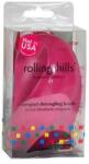Rolling Hills Kompakt hajfésű, fukszia - Rolling Hills Compact Detangling Brush Fuschia
