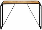  Masă de bucătărie, 118x60x76 cm, lemn masiv de mango nefinisat (247868)