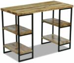 vidaXL Masă de birou din lemn de mango, 110 x 50 x 76 cm (243333) - izocor