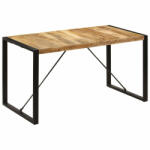 vidaXL Masă de bucătărie, 140x70x75 cm, lemn masiv de mango (247420) - izocor