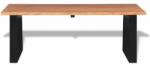 vidaXL Măsuță de cafea din lemn solid de acacia, 110 x 60 x 40 cm (244996) - izocor Masa de cafea