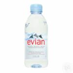 Evian 0, 33l mentes ásványvíz PET palackban (DRS visszaváltható, Betéti díjas +50. -Ft)