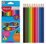 Maped Set creioane colorate Maped Colorpeps Star 12 culori