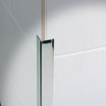 Celox OX Rozsdamentes sarokléc inox sarokprofil 25x25x2500 mm saválló saroktakaró sarokvédő élvédő