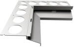 Celox OX Drip Plus terasz szegély Belső sarok Világosszürke sarokprofil RAL 7035