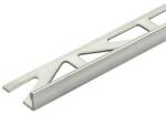 Celox OX Csempeszegély L alakú natúr alu sarokprofil vékony élvédő 10-11x2500 mm
