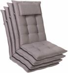 Blumfeldt Sylt, pernă tapițată, pernă pentru scaun, spătar mai înat, poliester, 50 × 120 × 9 cm, 4 x pernă bancă (CPT10_10271262-4_) (CPT10_10271262-4_)
