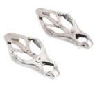 Kiotos Clover Nipple Clamps Silver