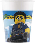 Procos S. A Papír pohár, Lego City, 8 db/csomag