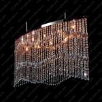 Glass LPS Lustra moderna cristal Bohemia, L-100cm (L17 010/09/3, 3-SK, F tube NI)
