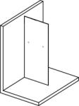 POLYSAN Modular Shower Fix törölközőtartó lyukakkal 90 cm (MS1-90-D)