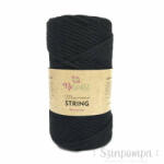 Retwisst Macrame String 5mm - Fekete