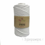 Retwisst Macrame String 5mm - Fehér