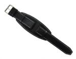  Curea de ceas Neagra din Piele Naturala cu protectie pentru incheietura 22mm (WZ4412)