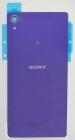 Sony D6502, D6503 Xperia Z2 hátlap (akkufedél) lila (NFC antenna nélkül)*